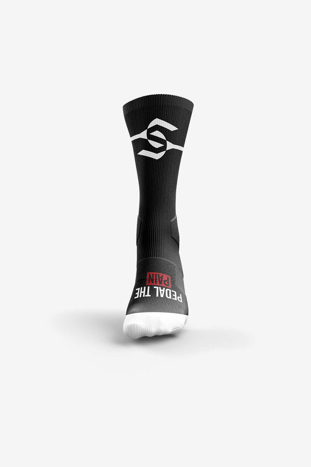 SiSu Performance Socks Black Front